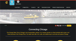 Desktop Screenshot of chicagowatertaxi.com